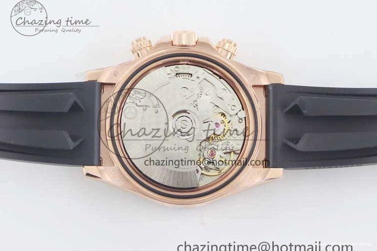 Good Copy Rolex Watches Strap TWF 904L 2416 Diamonds RG on 116515 A  Steel Best HighQuality RG Black Dial Daytona Edition Oysterflex 1:1 0114